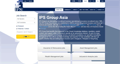 Desktop Screenshot of ipsgroupasia.com